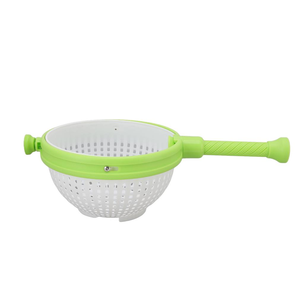 Spinning Colander Plastic Large Capacity Multifunction Salad Spinner for Kitchen Home