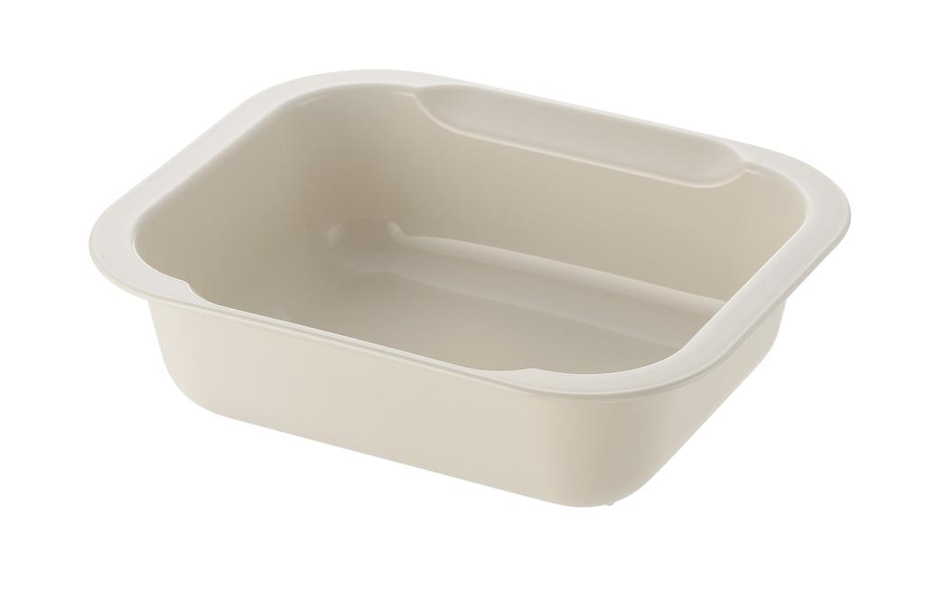 purchase of 2 Richell Colander Tray Rectangle M with Ivory Draining cooking made in Japan [Bulk sets] & lid, bowl, colander, tray, utensils,