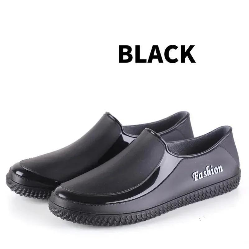 

Fashion Comemore Women Outer Wear Waterproof Non-slip Low-top Short Water Shoes Wear-resistant Rubber Casual Kitchen Shallow Rain Boots 41