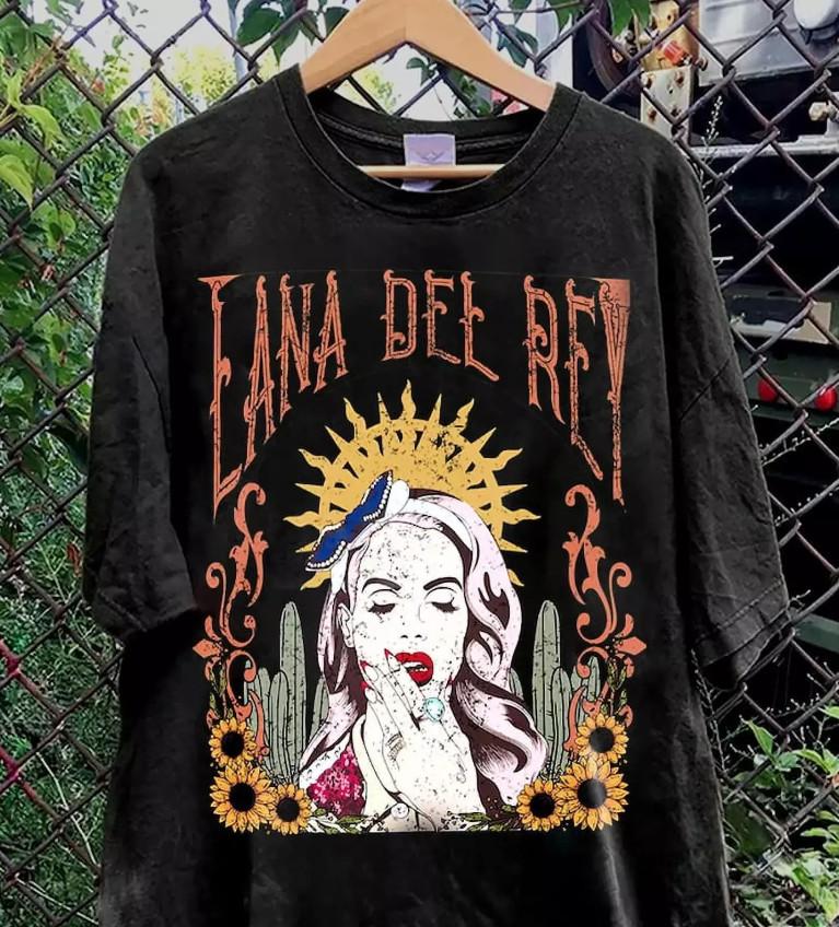 

Винтажная футболка Lana Del Rey Рождественская Рождественский Тройник Новый! Футболка Unisex S