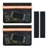 Portable Boat Storage Mesh Bag with Reflective Strips Deck Storage Pouch  Gloves Accessories