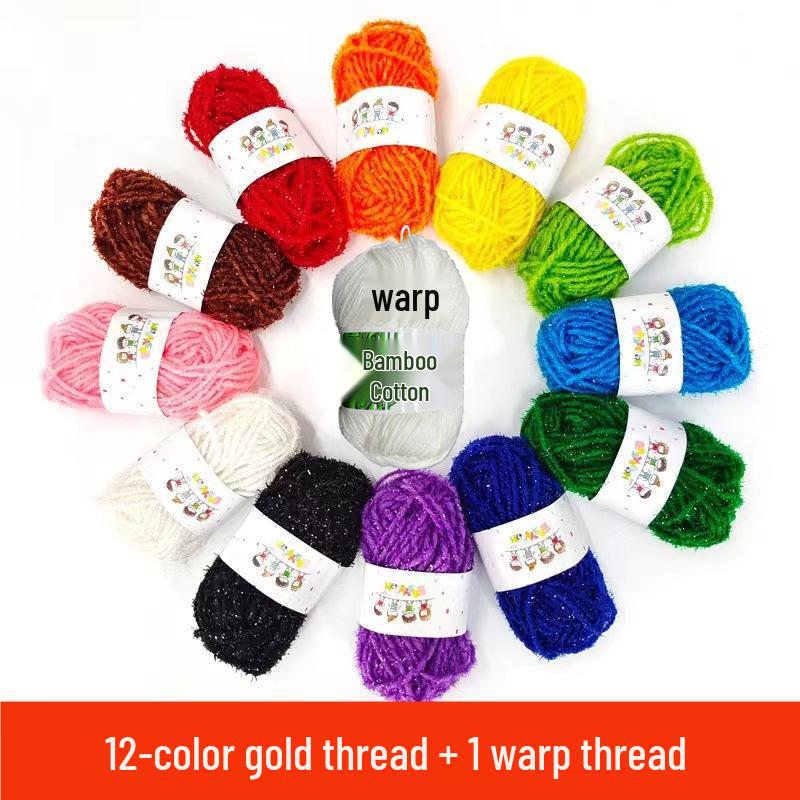 Large Wooden Multifunctional Loom: Handwoven DIY Toy for Girls and Adults