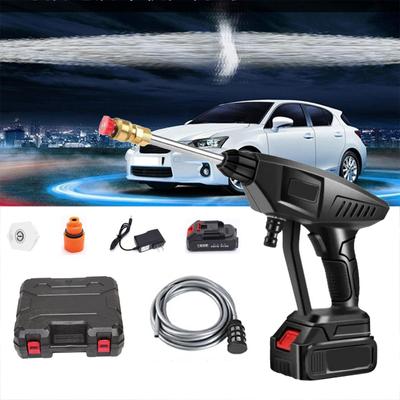 Hochfester, kabelloser Hochdruckreiniger, vielseitig einsetzbar, tragbarer Hochdruck-Wassersprüher, Multifunktions-Waschmaschine für Autos