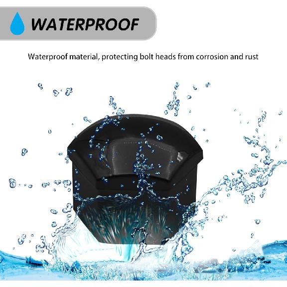 20PCS Lug Nut Covers, 17mm Hexagonal Nut Covers with Removal Tool, Car Wheel Nut Caps, Wheel Center Bolt Caps, Universal for Most Car Lug Nut Caps,