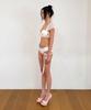 VINAJ Ball Chain Mix Waist Strap (White)