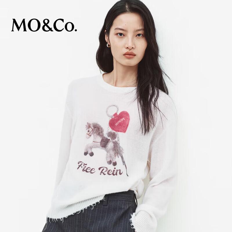 

MO&Co. Women s Wool Cashmere Knit Sweater XS