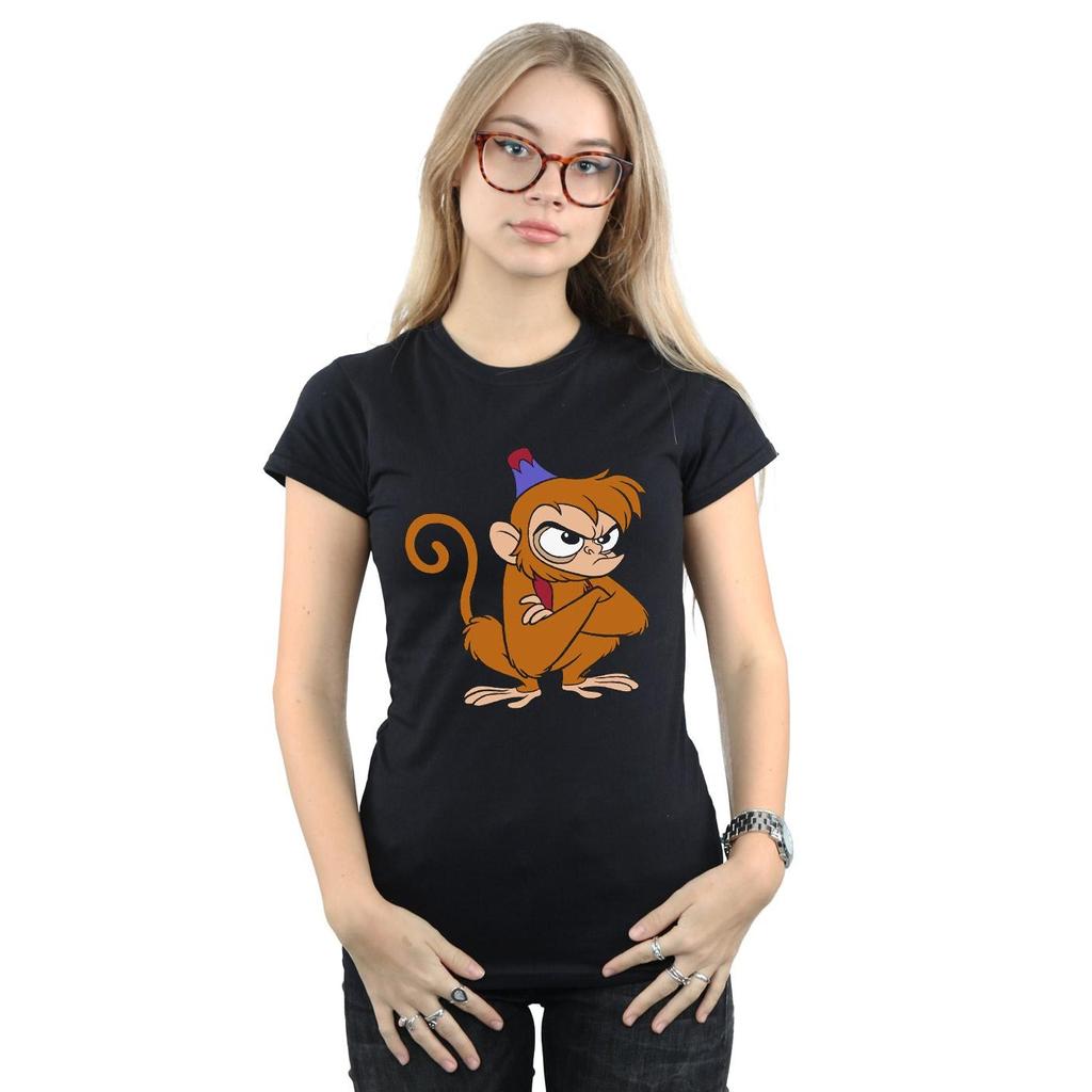 Disney Womens/Ladies Aladdin Angry Abu Cotton T-Shirt