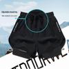 Men's and Women's Quick-Drying Double-Layer Swim Trunks for Running and Beach