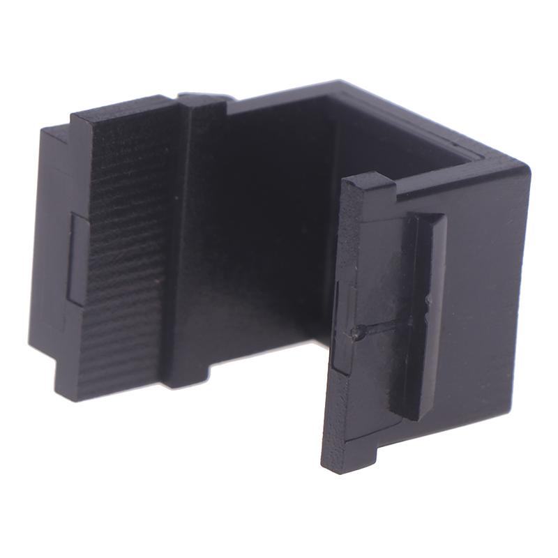 10 Pcs Zoerax Rj45 Keystone Jack Inserts For Filling Blank Keystone Wall Plate And Patch Panel