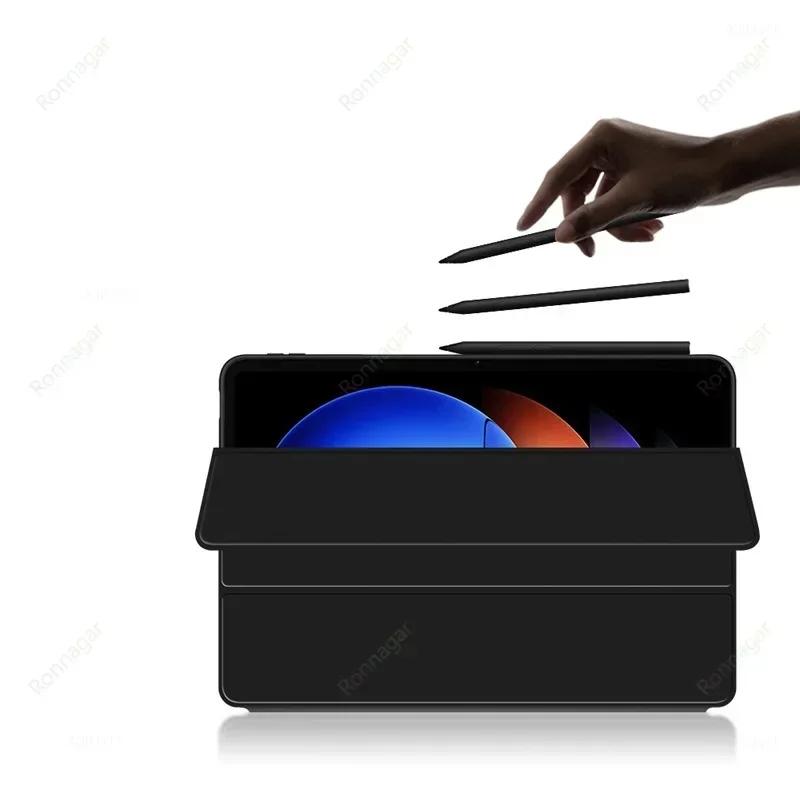 Ultra Slim Case for Xiaomi Mi Pad 7 Pad7 Pro Case 11.2 inch Folding Stand Soft Back Cover for Xiaomi Pad 7 Pro Pad7 Pro 5g Cover
