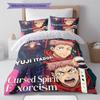 Jujutsu Kaisen Soft Cozy Duvet Cover, Children Bedding Gift, Extra Large Various Sizes -HE34