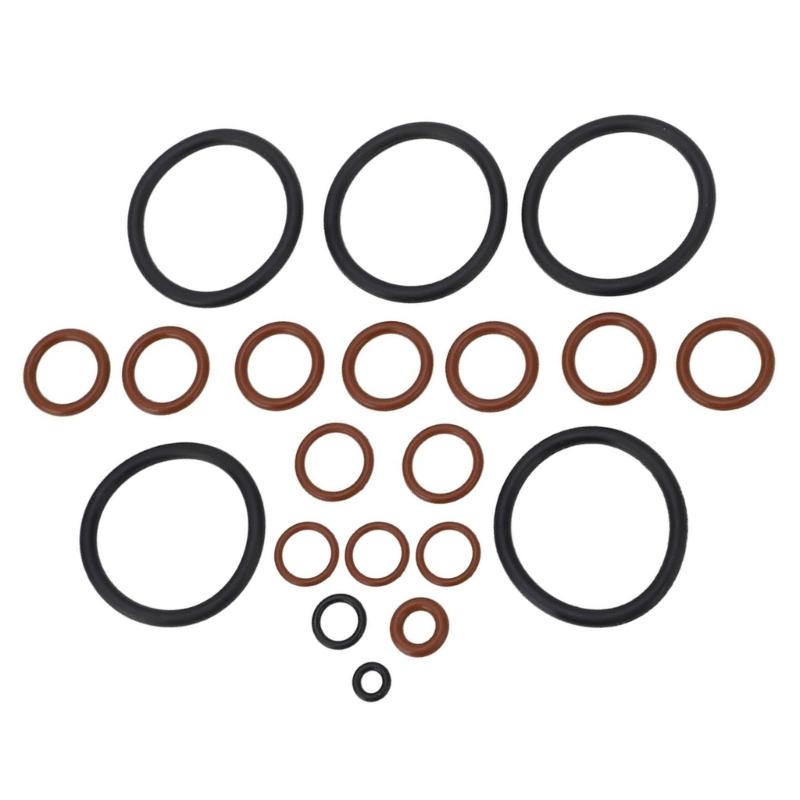 Cooling System O Rings Seal Kit 17111711987 1743299 for E46 M52 M54 320i 323i 325i Radiator Coolant Hose Seal Gasket