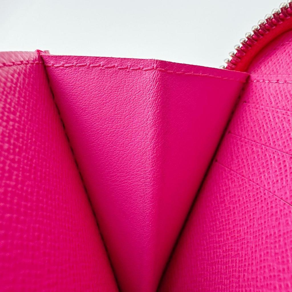 LOUIS VUITTON Epi Leather Long Wallet purse Epi Leather pink Women M82050 Used