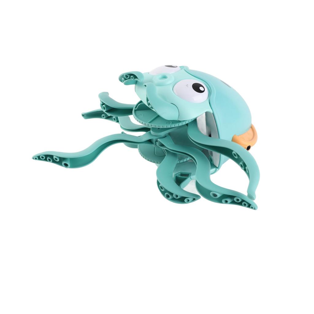 Crawling Crab Octopus Toy Rechargeable Light Automatical Music Obstacle Avoidance Crawling Crab