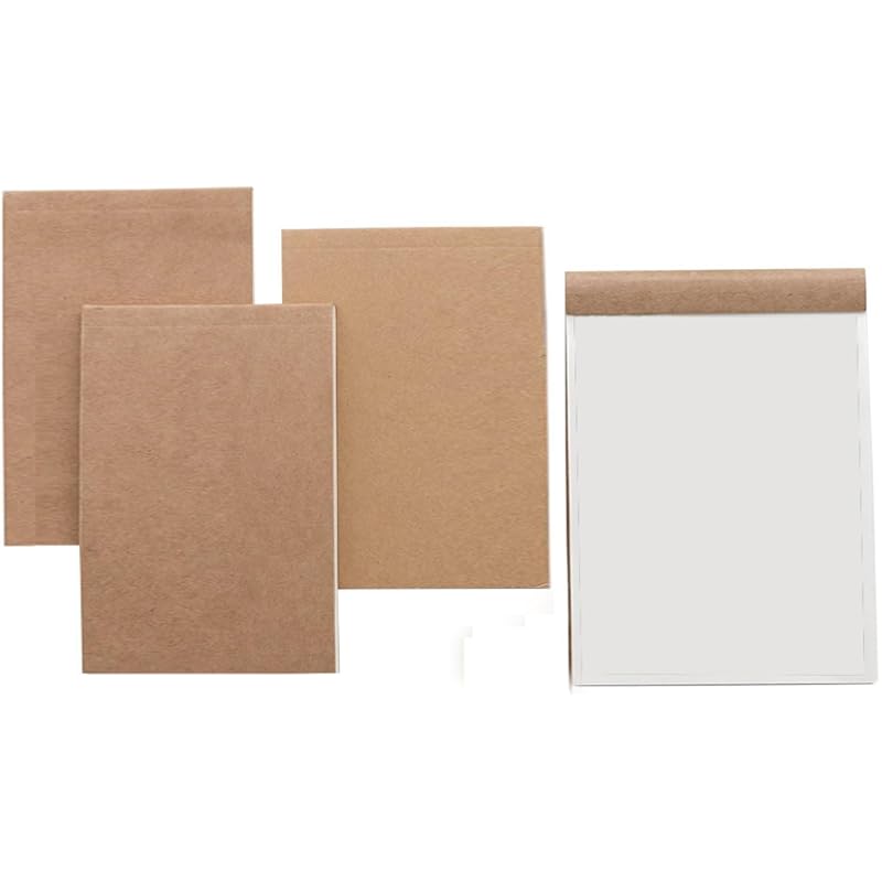 Accuprints A5 Pack of 1 NotePad for Office And School Purpose 90 GSM Size 7 by 10 Inches Pad - Off White Paper (Unruled)