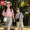 MINISO Boy's 2026 Summer Cotton T-Shirt & Shorts Set