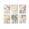 Yan Ji Retro Floral Envelope Set: European Style, 6 Varieties