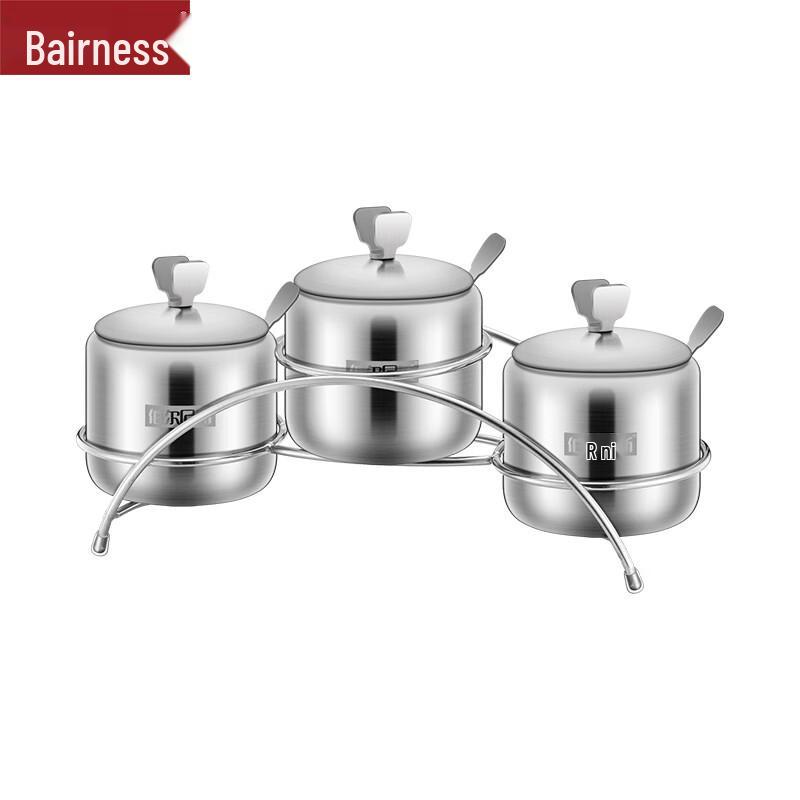 Контейнер для приправ Boernisi из нержавеющей стали с 3 отделениями