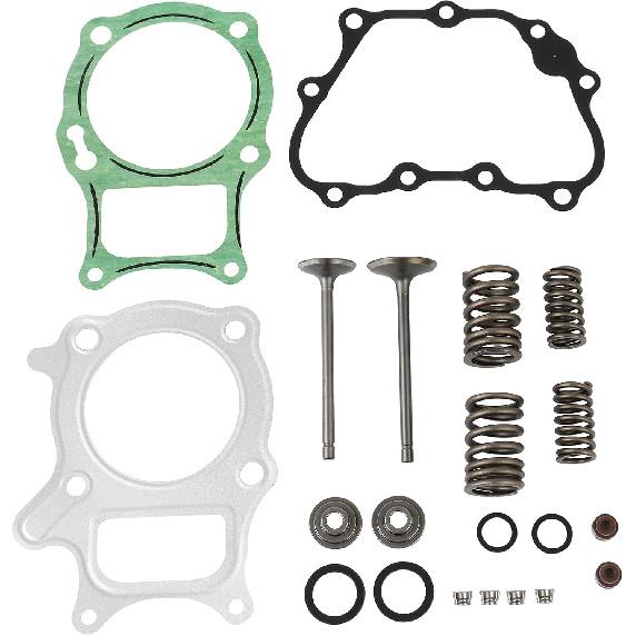 ECCPP New Cylinder Piston Ring Gasket for 2002-2020 for Honda for Recon 250 Compatible for Cylinder Piston Gasket Top End Kit 14761-HN6-000
