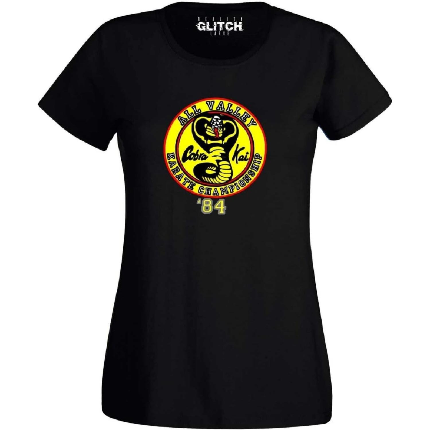 Женская футболка Reality Glitch Cobra Kai S