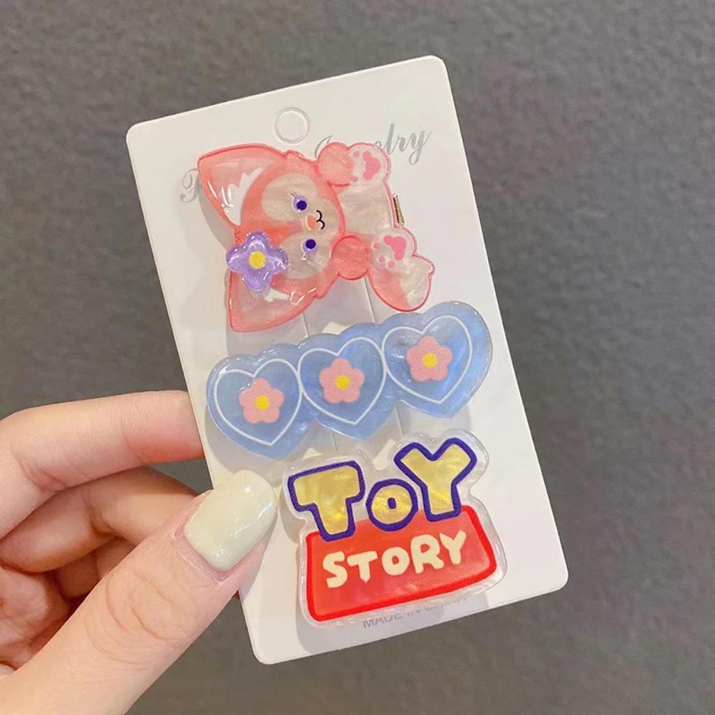 Princess BB Hair Clip for Little Girls - Korean Style Hairpin for Baby and Toddlers