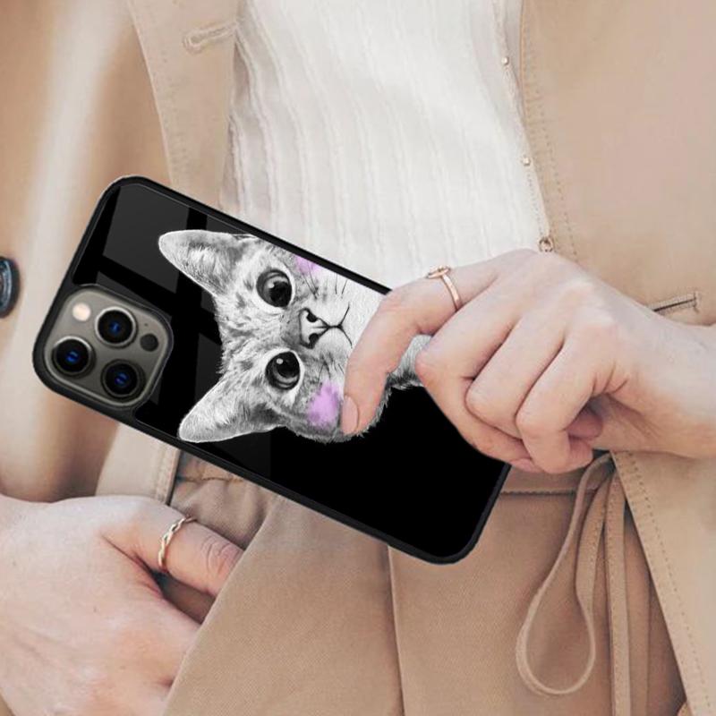 The Voices Cats - Pet Magnetic Phone Case For APPLE iPhone 17 Air 16 14 13 12 Pro Max 15 Plus Wireless Charge With MagSafe Cover