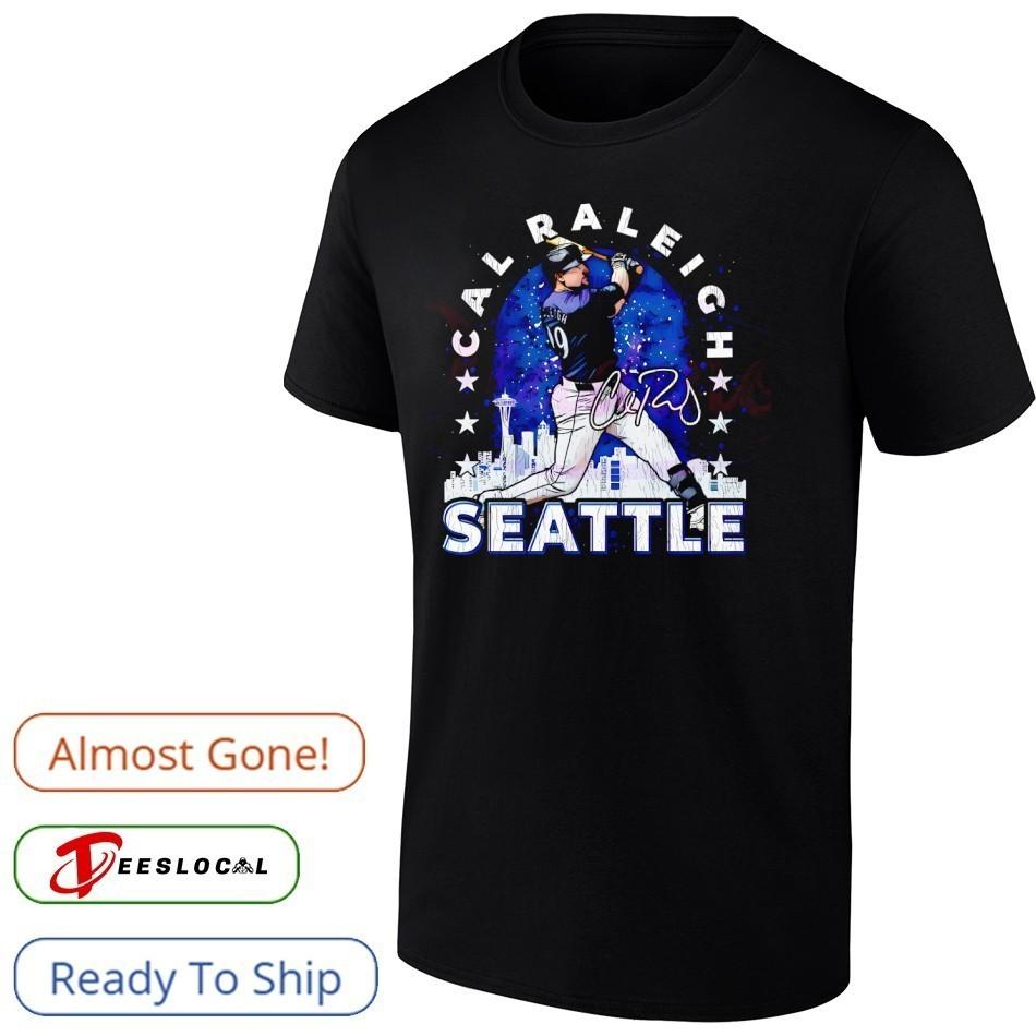 Cal Raleigh Seattle Black Cotton S-5XL Shirt L305 S