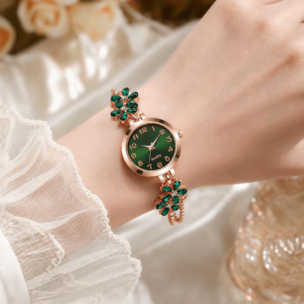 Luxury Women's Bracelet Watch Vintage Vintage Female Clock Unique Women's Wrist Watch Daily Wear
