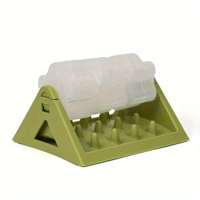 Interactive Dog Puzzle Feeder Toy Slow Feeder Bowl with Leak-Proof Design Durable Mental Stimulation Enrichment