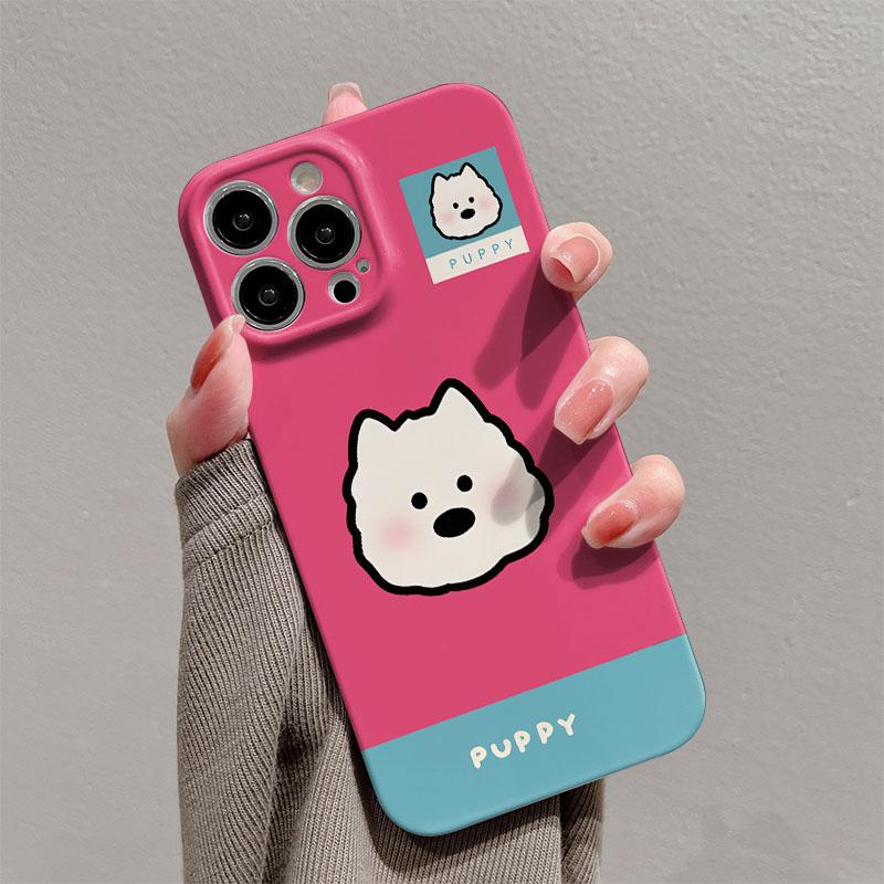 Cartoon Puppy Dog Phone Case for vivo Y400 Y04 Y29 Y39 Y03 Y19 Y36 Y100 Y75 Y77 Y02 Y17S Y20 X90 V50 V40 V27 Pro Lite 4G 5G
