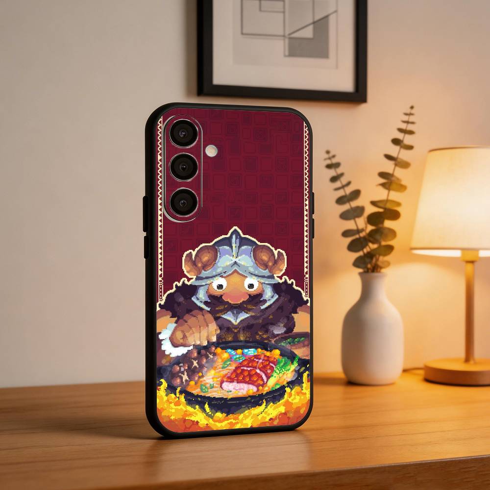 Senshi D-Delicious in D-Dungeon Phone Case For Samsung A73,A21s,A22,A31,A32,A52,A53,A71,A80,Soft Black Shell Samsung a11