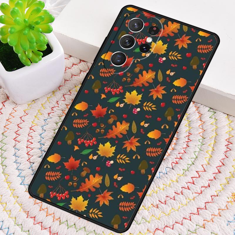 Autumn Leaves Seasons Phone Case for Samsung Galaxy Note 10 Pro S26 Ultra S23 S24 FE S25 S21 S22 PLUS Shockproof Cove