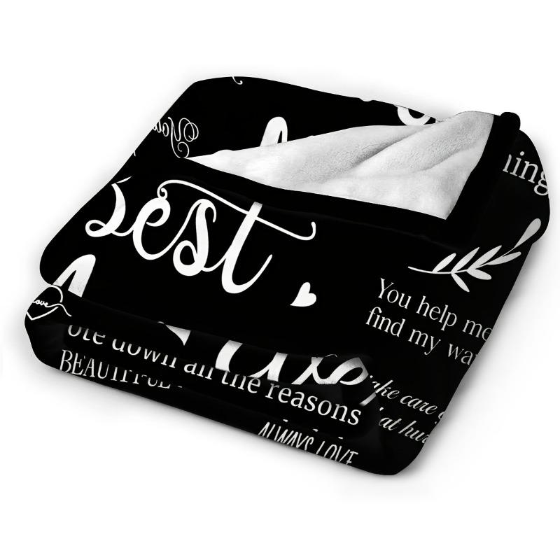 Blanket Flannel Cover Blanket Gift Blanket for Mom and Grandmother Birthday Christmas and New Year Gifts