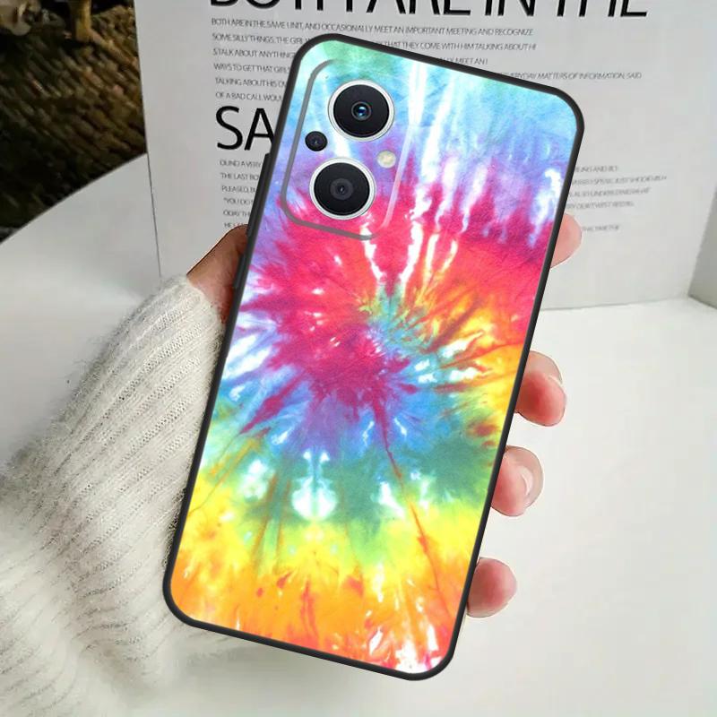 Trippy Tie Dye Hippie Art Phone Case For OPPO Reno 14F 12F 12 11 13 F 10 Pro 8T 7 8 Lite OPPO Find X9 X8 X6 X5 Pro Cover