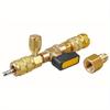 LSLANSOON HVAC Valve Core Remover Installer with Dual Size SAE 1/4 & 5/16 Port Air Conditioning Line Repair Tools for R22 R410A