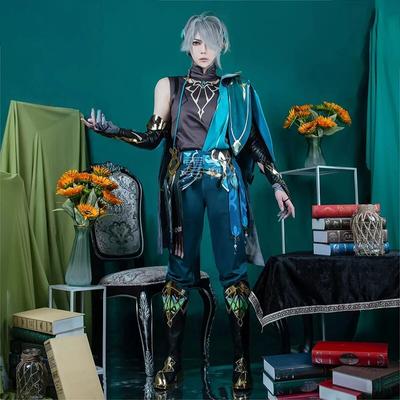 Genshin Impact Alhaitham Cosplay Traje Roupas Diárias Carnaval Uniforme Anime Halloween Trajes Masquerade Mulheres Jogo