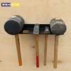 Heavy-duty Hammer Frame - Wall-mounted Tool Organizer Garage, Workshop - Safe Storage of Horn Hammers and Screwdrivers
