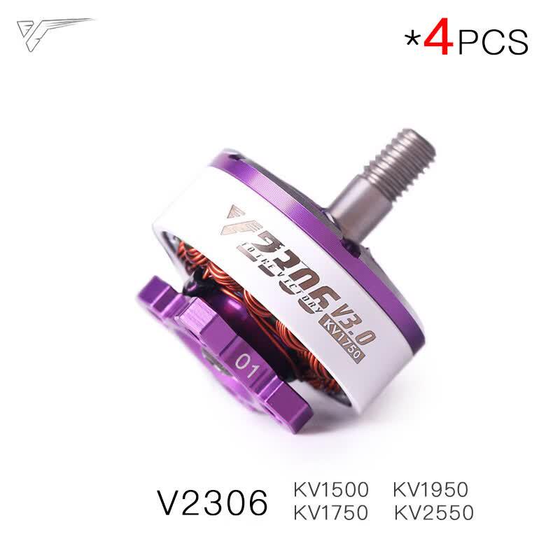 T-HOBBY V2306 V3.0 FPV Racing Drone Brushless Motor (5-7 Inch) (CN Version)