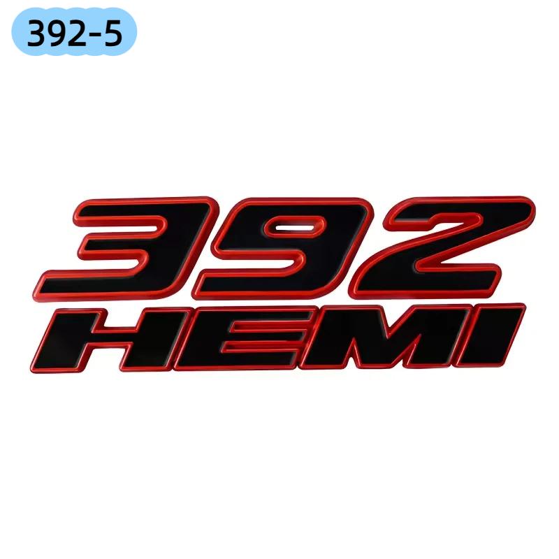 3D Metall 345 392 HEMI Emblem Dekor Aufkleber Für D-odg-e Ram 1500 C-aliber Nitro C-aravan A-venger Dart C-hallenger Zubehör