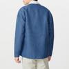 Women Men Couple Long Sleeve Solid Color Casual Open Front Coat Cardigan