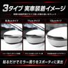 Carbon Style Rearview Mirror Impact Protection Bar Side Mirror Guard