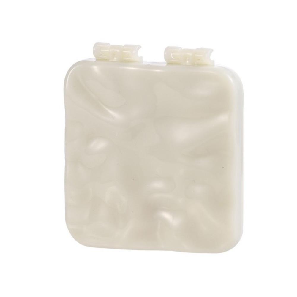 Double-sided Portable Hand Mirrors Square Compact Pocket Mirror  Travel Accessories