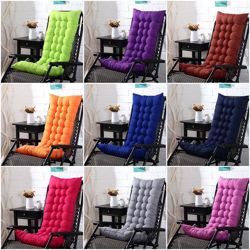Back High Outdoor Chair Cushions Soft Seat Pad Backyard Garden Cushion Thick