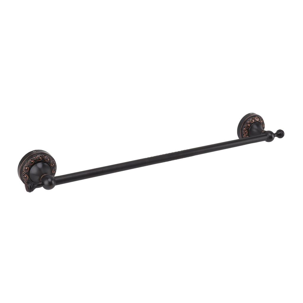 Portasciugamani da Bagno 50 cm Robusto Rame Elegante Retrò Porta Asciugamani a Mano con Viti Chiave Esagonale per Casa Cucina