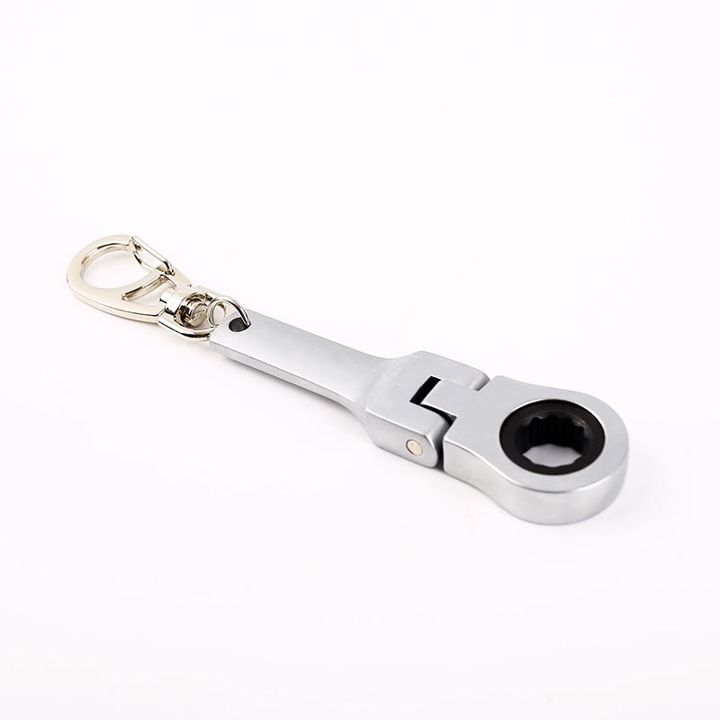 

Tuningkeychains JDM Car Auto Tuning Parts 10mm Ratchet Wrench Keychain Keyring Key Ring Metal