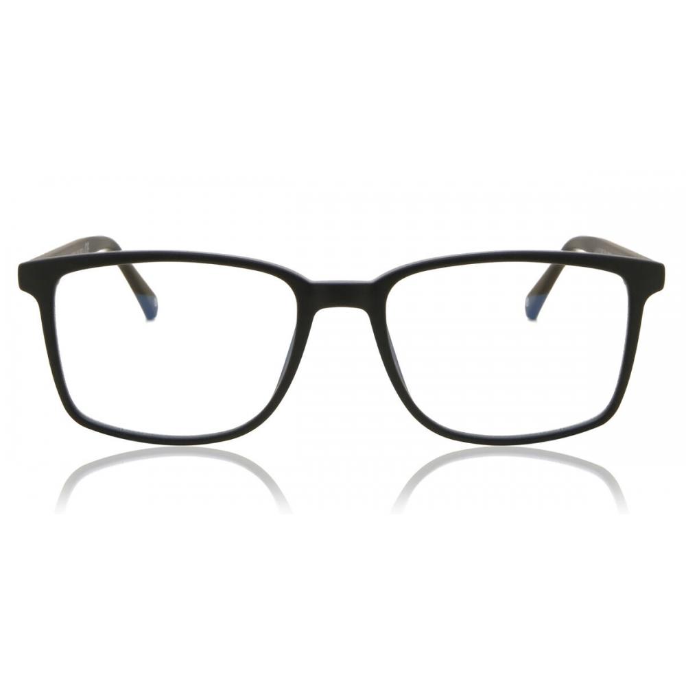 

Full Rim RecTangle Black SmarTbuy CollecTion Derick Blue LighT Block T 004bl 02m Fashion Unisex Eyeglasses Black/54