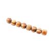100 pezzi 8mm perline di legno sciolte per gioielli fai da te collana orecchini bracciale artigianato