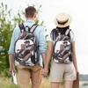 Zaino R-Radiostatic Vox Alastor per Adolescenti Sportivi Studenti Lavoro Daypack per Uomini Donne Borsa a Spalla per College