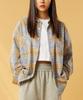 KOLEAT (Unisex) Brushed Overfit Bros Autumn/Winter Check Shirt [Sky_Blue] Kcl.