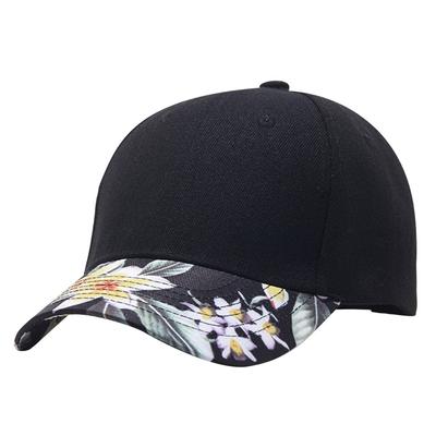 Floral Cap Hat Running Outdoor Women Men [White Fang] CA717(K316)